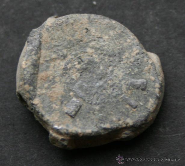 Monnaies locales: ANTIGUO SELLO PRECINTO O MARCHAMO DE PLOMO SIN IDENTIFICAR - P4