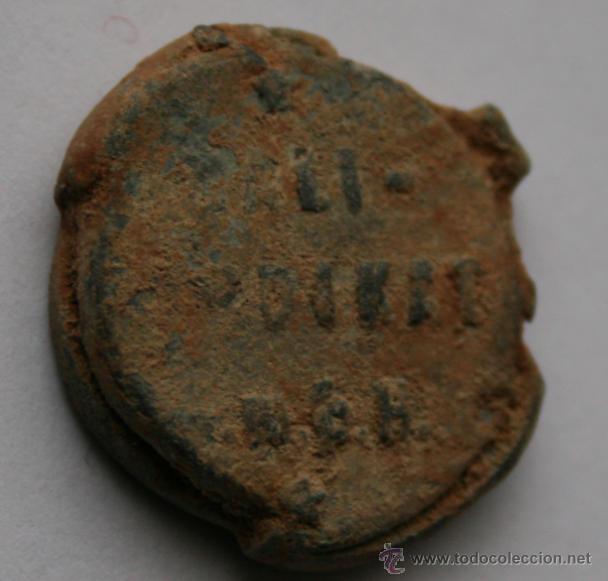 Monnaies locales: ANTIGUO SELLO PRECINTO O MARCHAMO DE PLOMO SIN IDENTIFICAR - P5
