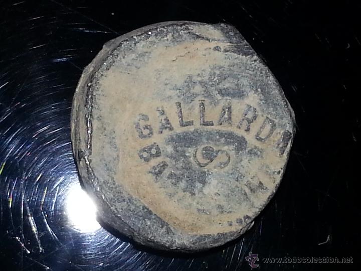 Monnaies locales: MARCHAMO COMERCIAL DE PLOMO DE GALLARDA - MERCEDES FHERZ N&ordm; 1 SIGLO XIX