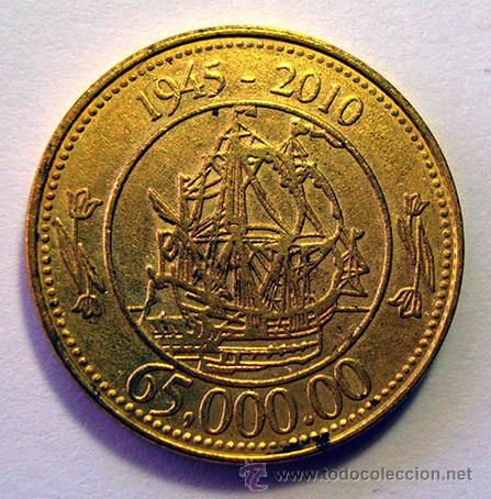 Monedas locales: HOLANDA - JETON TOKEN . 65.000,00 . SIN CIRCULAR - Foto 1