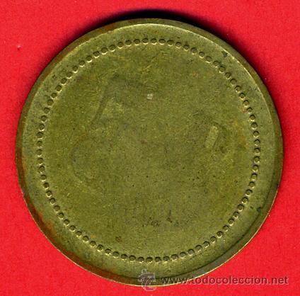Monedas locales: FICHA CASINO , VALOR 5 PESETAS, ORIGINAL, E - Foto 2