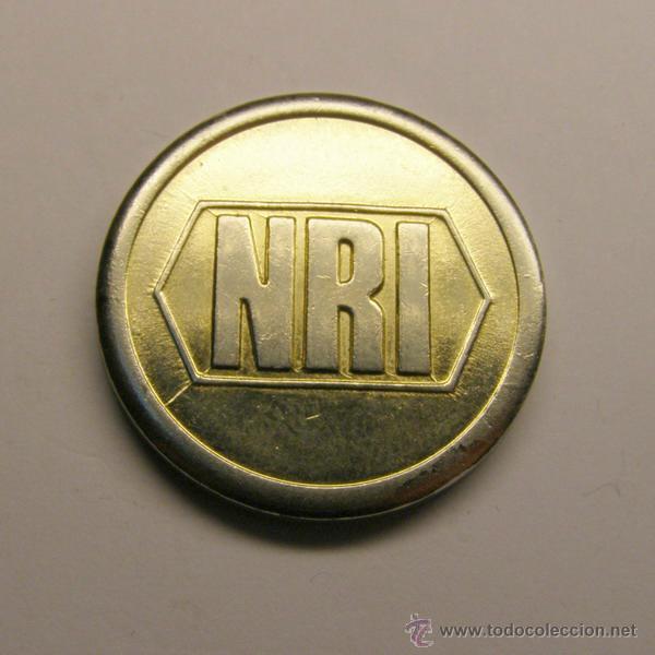 Monedas locales: Ficha tonken NRI. - Foto 1