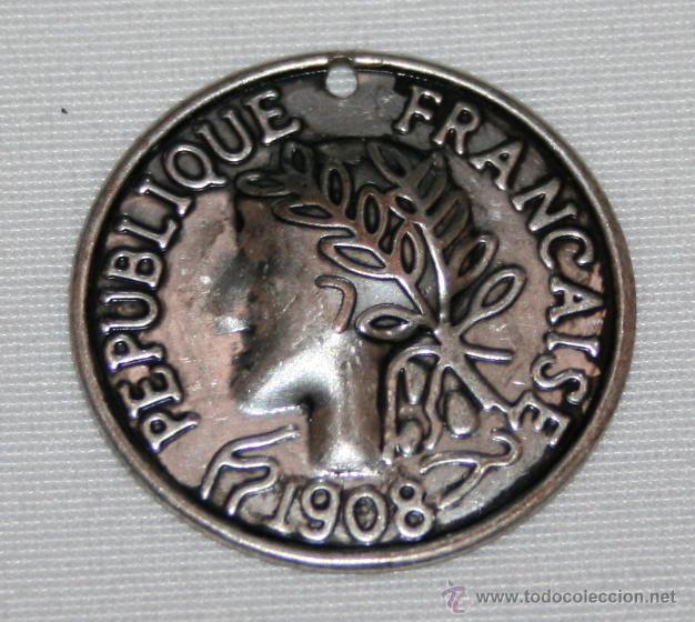 Monnaies locales: MEDALLA - REPUBLIQUE FRANCAISE 1908 - 2&ordf;