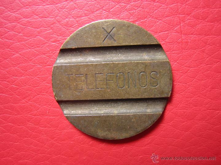 Monedas locales: Ficha de tel&eacute;fono espa&ntilde;ola - Foto 1
