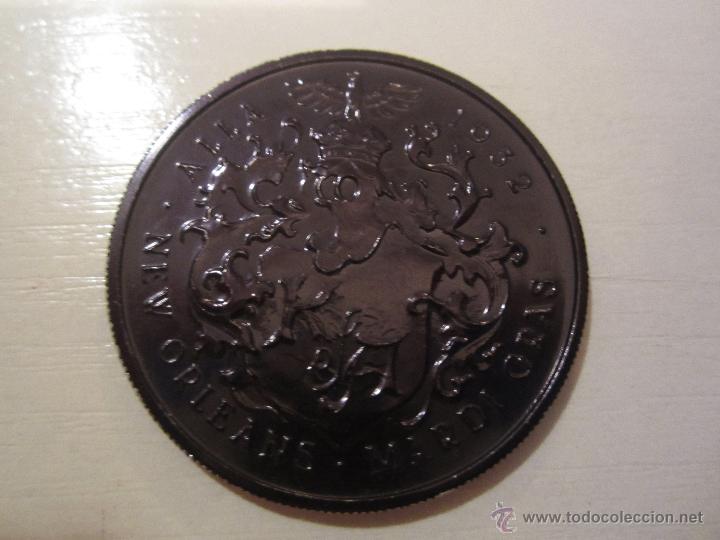 Monedas locales: TOKEN MONEDA CARNAVAL MARDI GRAS NEW ORLEANS - Foto 1