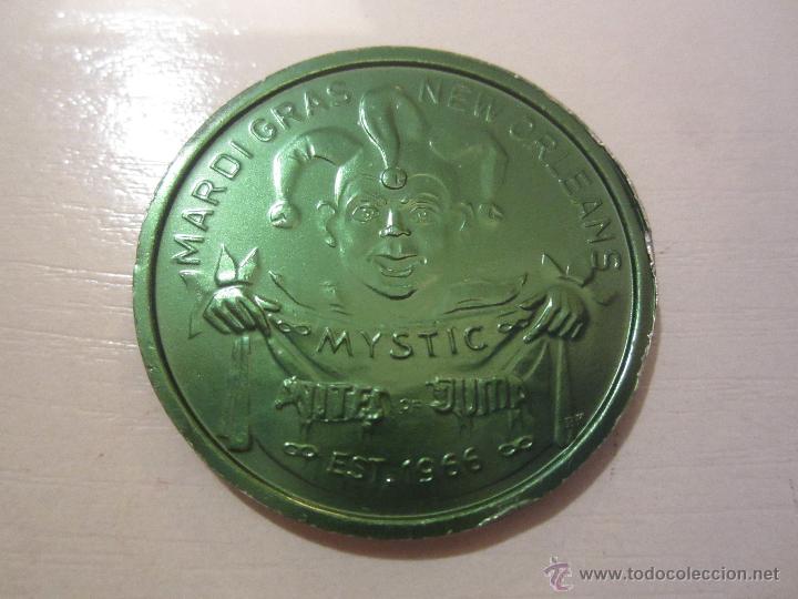 Monedas locales: TOKEN MONEDA CARNAVAL MARDI GRAS NEW ORLEANS - Foto 1