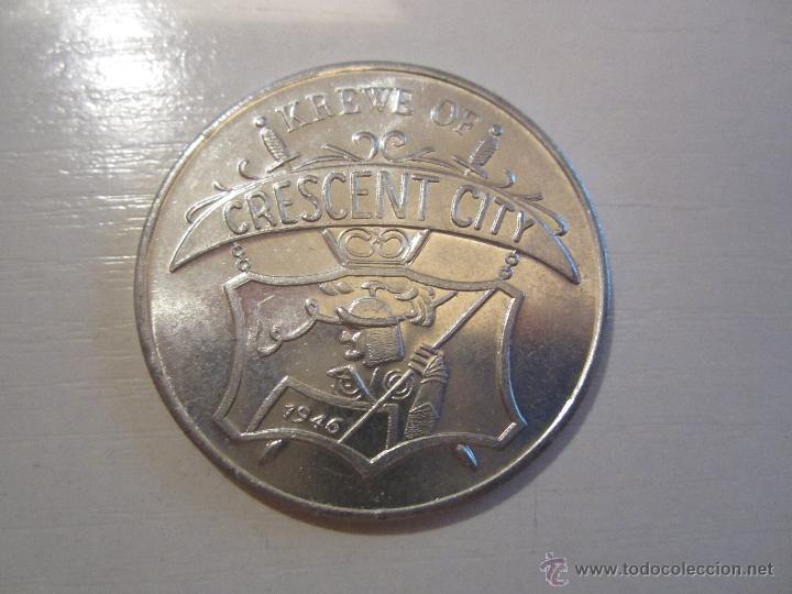 Monedas locales: TOKEN MONEDA CARNAVAL MARDI GRAS NEW ORLEANS - Foto 2