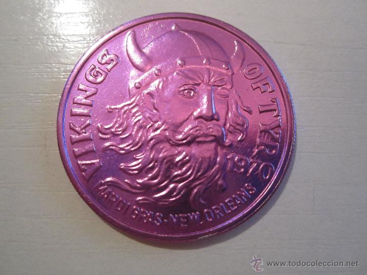 Monedas locales: TOKEN MONEDA CARNAVAL MARDI GRAS NEW ORLEANS - Foto 1