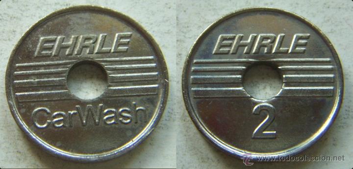 Monedas locales: Ficha de Austria Ehrle autolavado - Foto 1