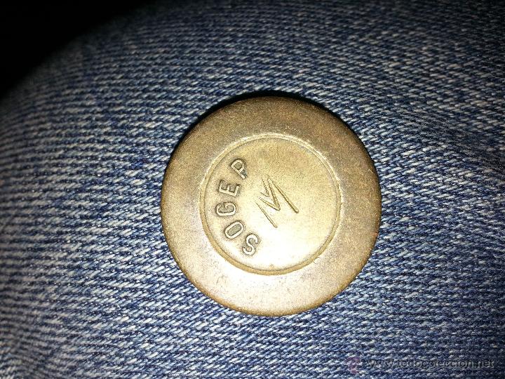 Monedas locales: FICHA SOGES M - Foto 2