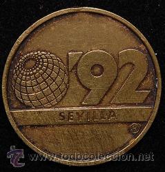 Monedas locales: FICHA SEVILLA 92 - Foto 1