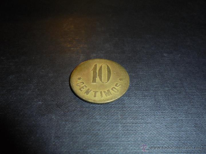 Monedas locales: PALAMOS - MONEDA COOPERATIVA - LA EQUITATIVA 10 CENTIMOS . - Foto 1