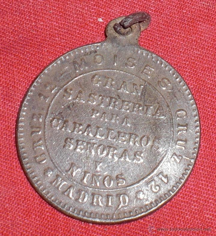 Monedas locales: Ficha sastreria Moises Madrid - Foto 2