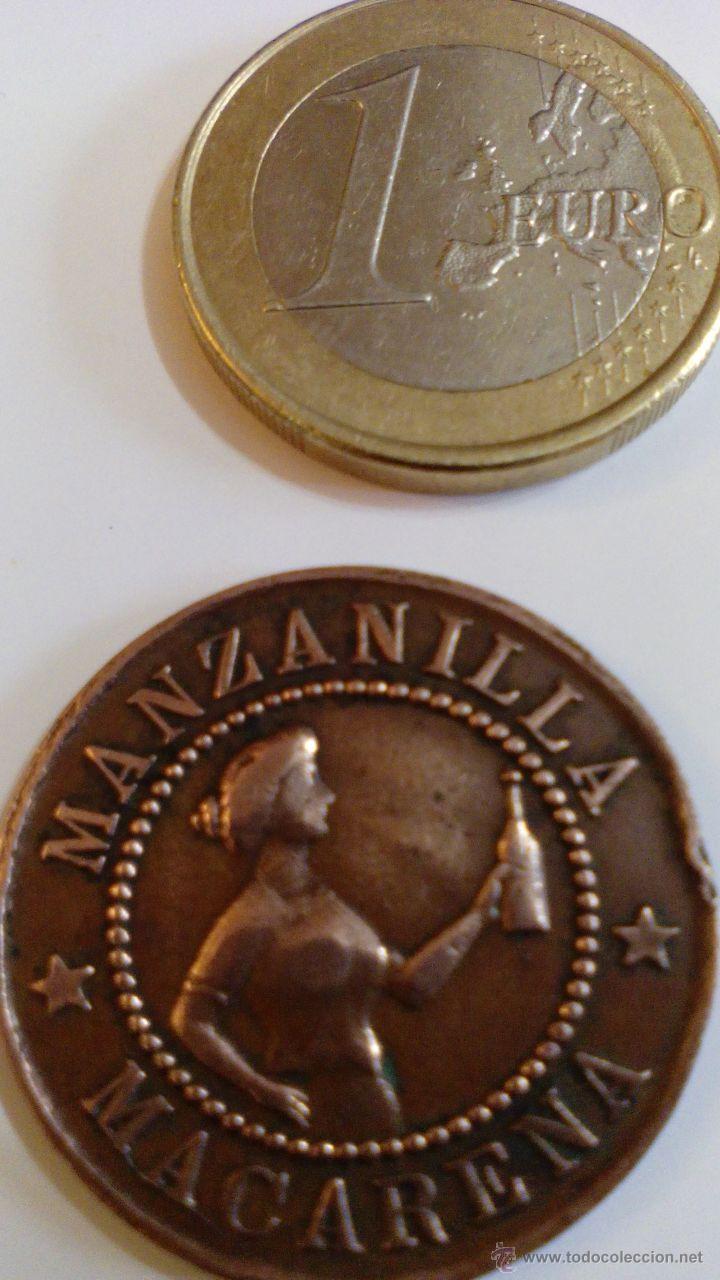 Monedas locales: FICHA CO&Ntilde;AC CABALLERO MANZANILLA MACARENA - Foto 2
