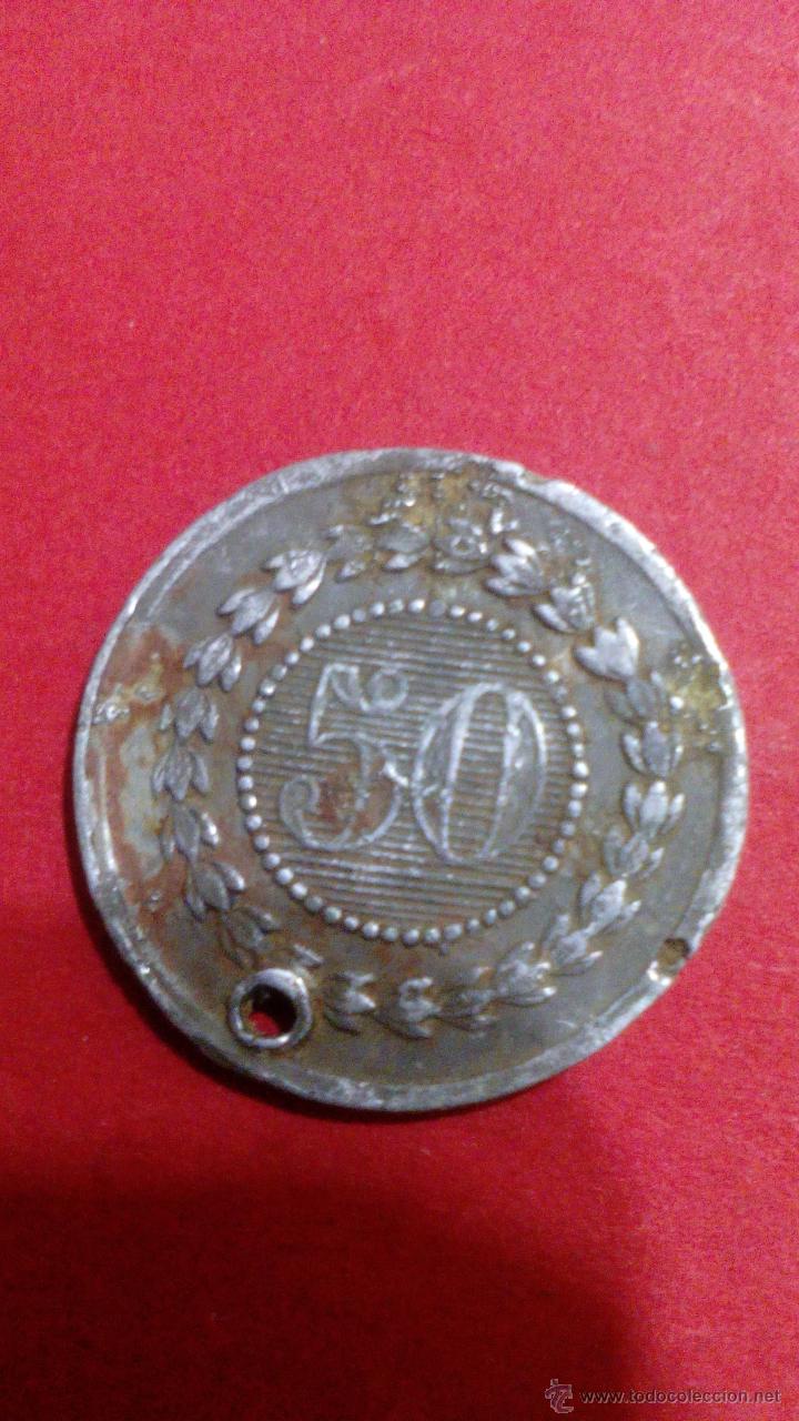 Monedas locales: FICHA 50 CENTIMOS, A.T - Foto 2
