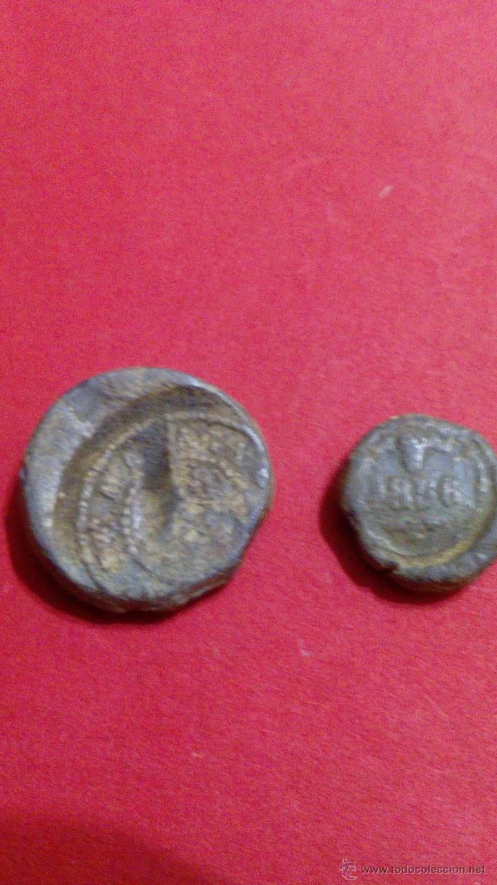 Monedas locales: LOTE DE DOS PRECINTOS O MARCHAMOS DE PLOMO - Foto 1
