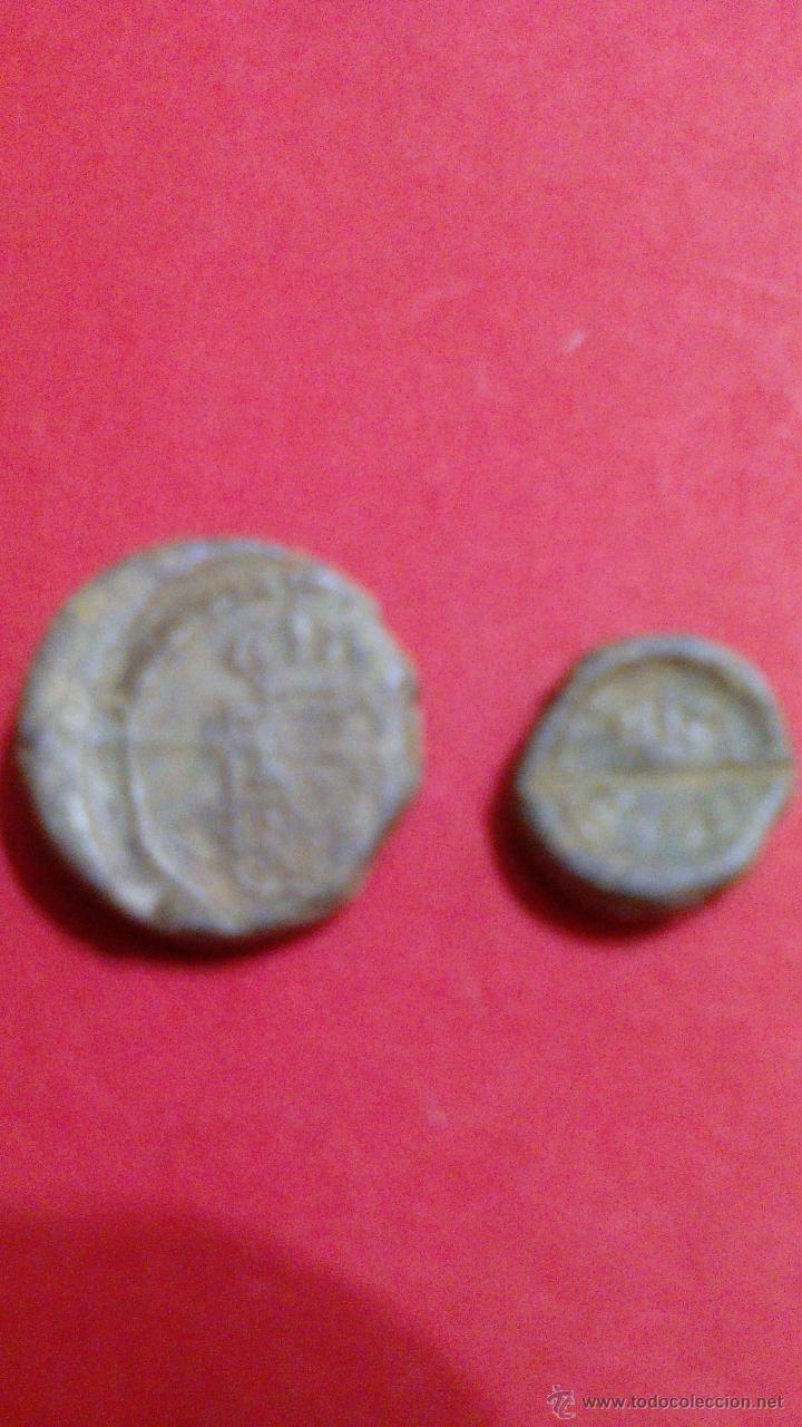 Monedas locales: LOTE DE DOS PRECINTOS O MARCHAMOS DE PLOMO - Foto 2