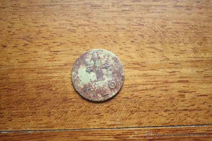 Monedas locales: FICHA COOPERATIVA AURRERA, 1 KILO - Foto 2