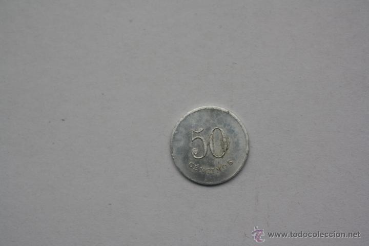 Monedas locales: COOPERATIVA OBRERA DE ARRIGORRIAGA, 50 CENTIMOS - Foto 2