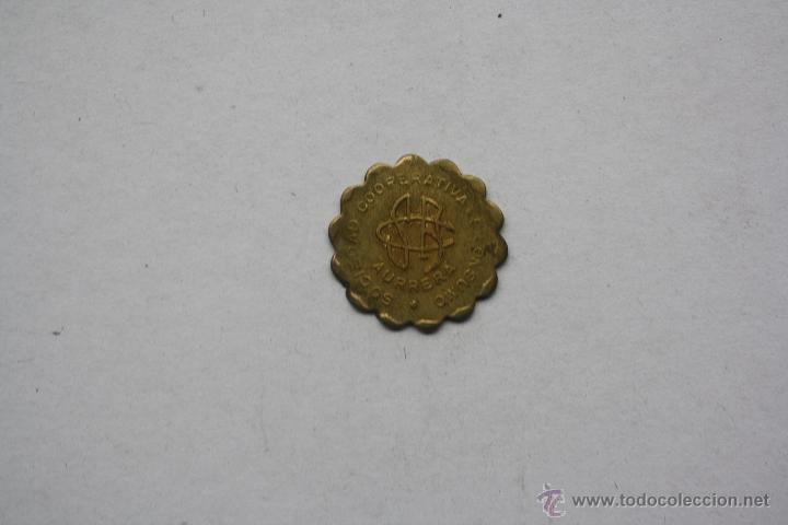 Monedas locales: COOPERATIVA AURRERA,  1 PESETA. - Foto 1