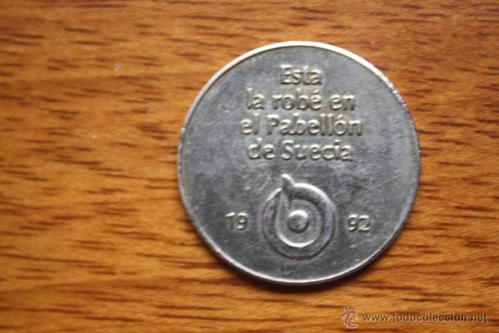 Monedas locales: SEVILLA 1992 SUECIA - Foto 2