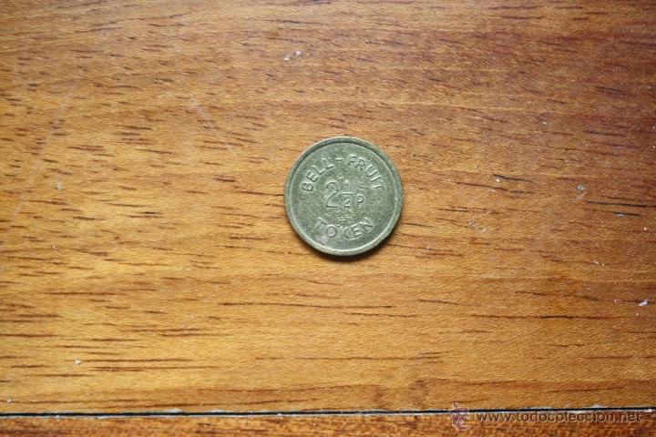 Monedas locales: BELL-FRUIT 2 1/2 P TOKEN - Foto 1