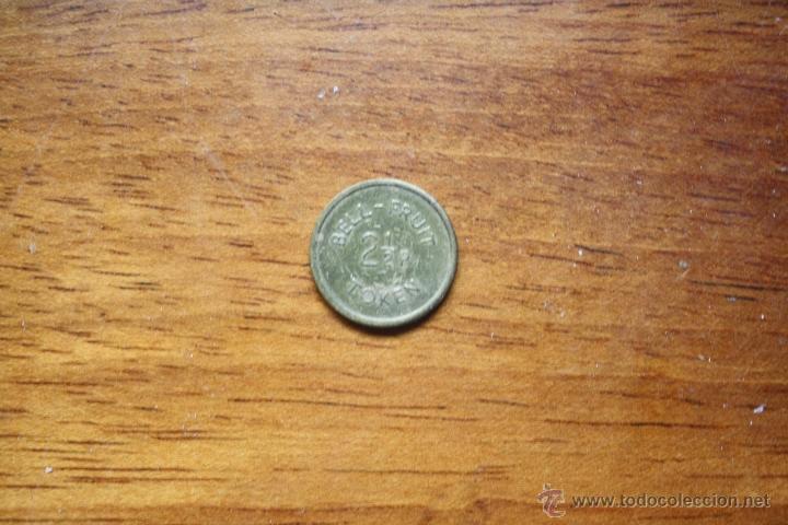 Monedas locales: BELL-FRUIT 2 1/2 P TOKEN - Foto 2