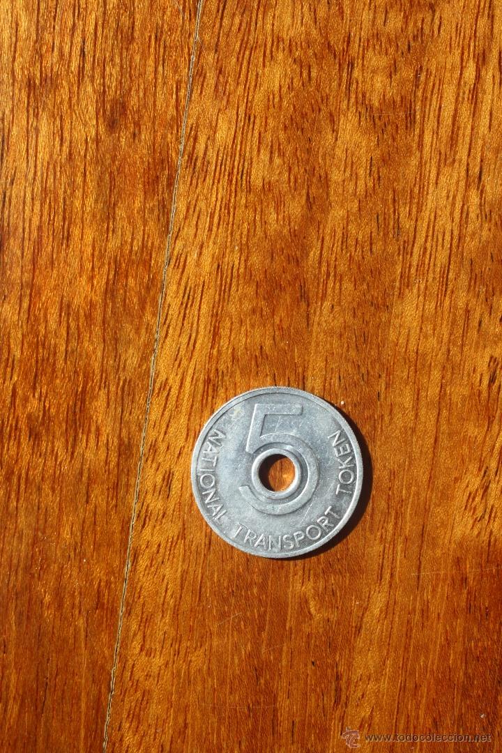 Monedas locales: NATIONAL TRANSPORT TOKEN 5 - Foto 1