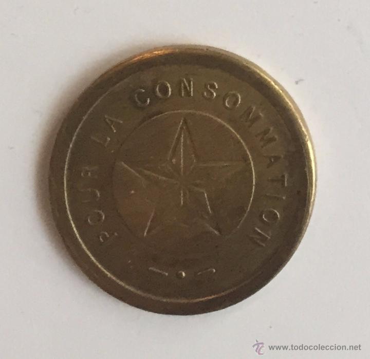 Monedas locales: FICHA - POUR LA CONSUMATION - FRANCIA - Foto 2