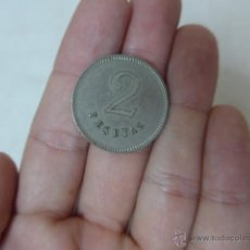 Monedas locales: ANTIGUA MONEDA FICHA DE GUERRA CIVIL ? 2 PESETAS, CP. Lote 51527772