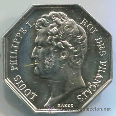 Monnaies locales: Medalla comercial fracesa. Compagnie du sol Assurances