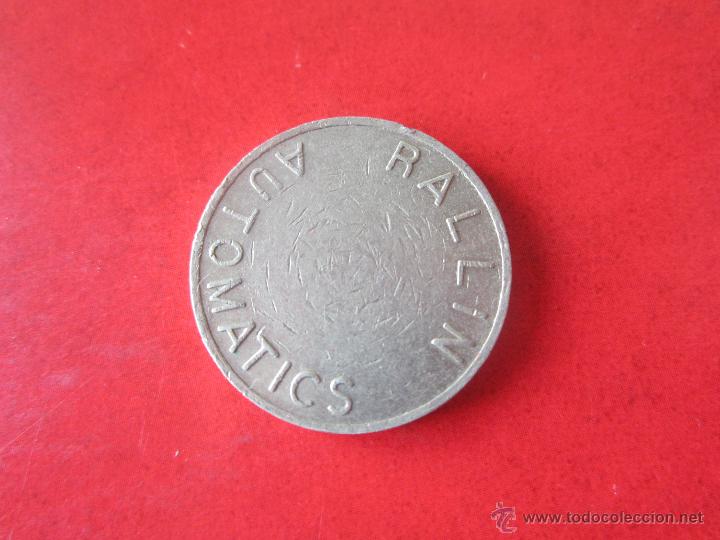 Monedas locales: Ficha aparcamiento automatico - Foto 1