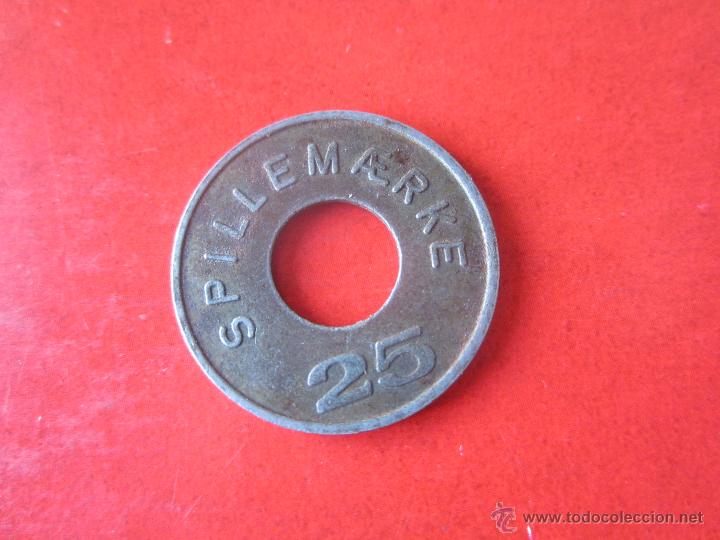 Monedas locales: Ficha Spillemark 25 - Foto 2