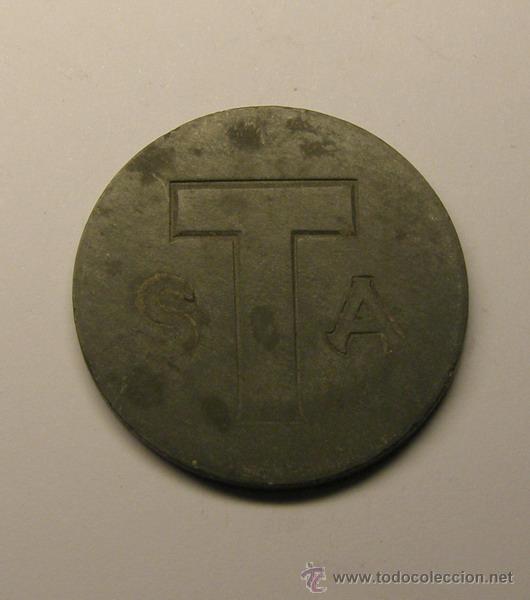 Monedas locales: Ficha o jet&oacute;n desconocido. - Foto 1