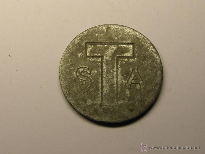 Monedas locales: Ficha o jet&oacute;n desconocido. - Foto 2