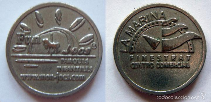 Monedas locales: Ficha o Token centro comercial Finestrat - Foto 1