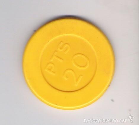 Monedas locales: FICHA DE CASINO U.B. 20 PTS. - Foto 1