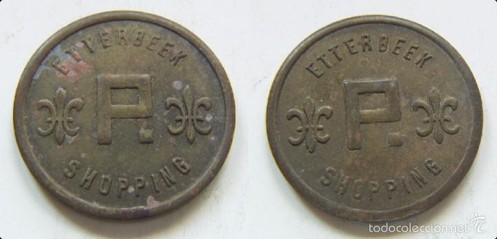 Monedas locales: FICHA ETTERBEEK SHOPPING 21 mm - Foto 1