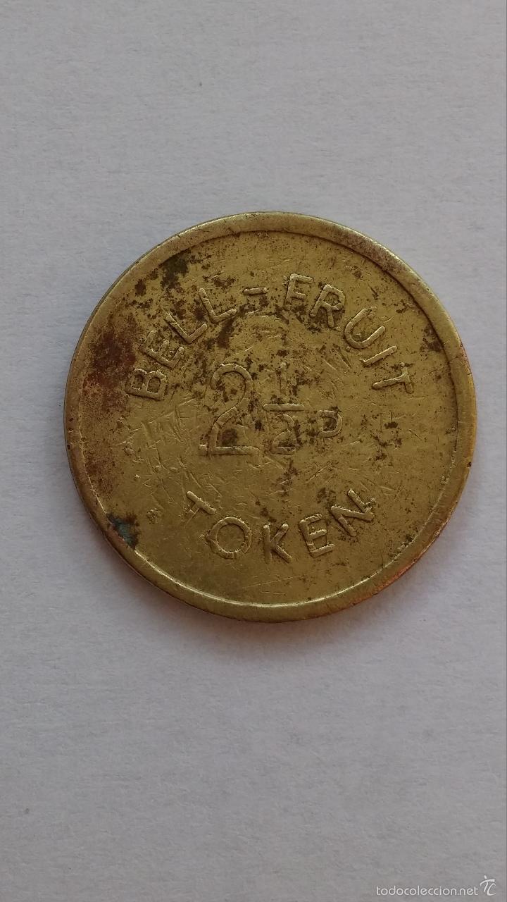 Monedas locales: Ficha ,moneda ,token ,bell-fruit - Foto 2