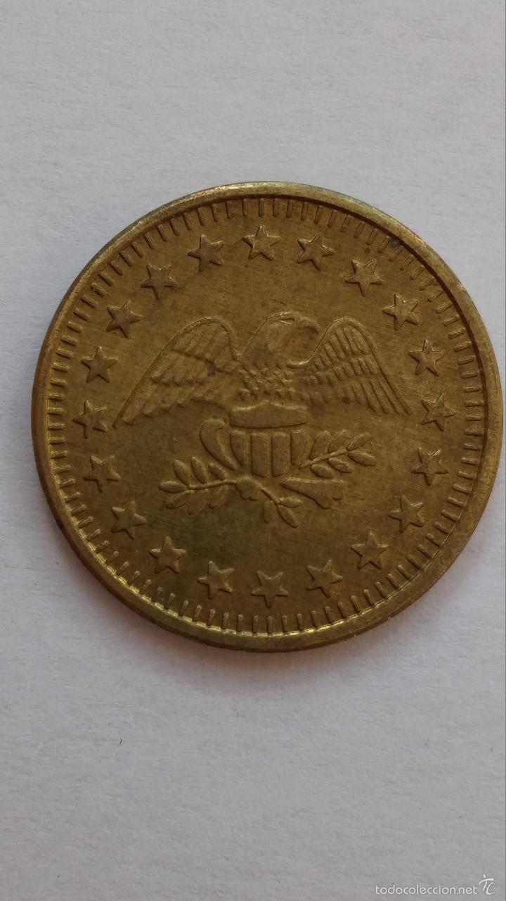 Monedas locales: Ficha ,moneda de 2,4 cms de diametro - Foto 3
