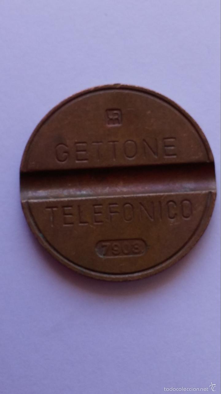 Moedas locais: Ficha , de telefono italiana ,gettone telefonico , 7903