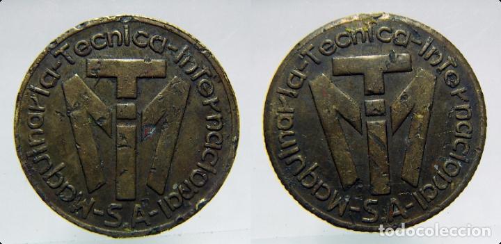 Moedas locais: Token DE MAQUINARIA TECNICA INTERNACIONAL SA