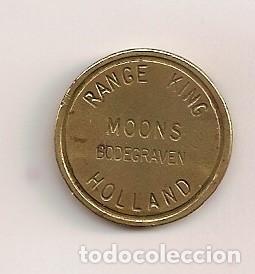 Monedas locales: FICHA MAQUINA JUEGOS  HOLANDA MOONS BODEGRAVEN RANGE KING - Foto 1