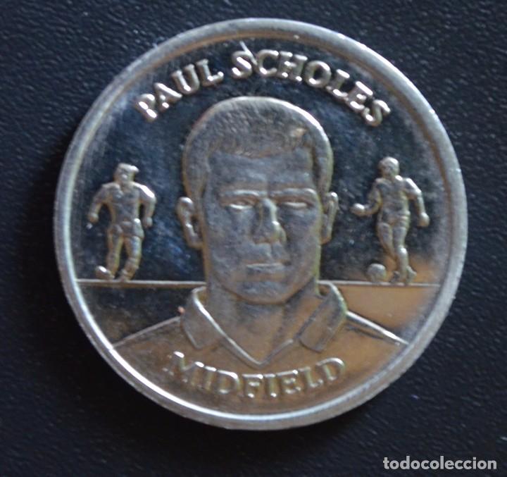 Monedas locales: FICHA  -  JETON  -  TOKEN  -  PAUL SCHOLES - Foto 2