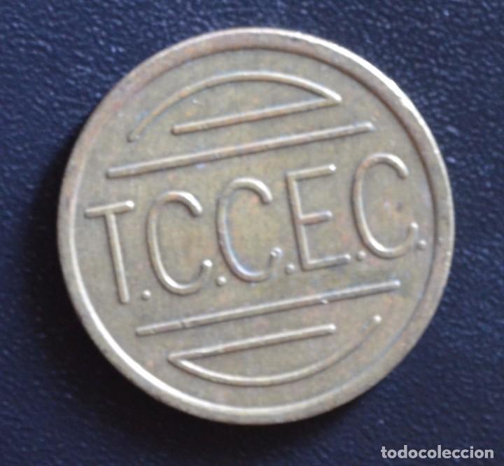 Monedas locales: FICHA - JETON - TOKEN - T.C.C.E.C. - Foto 1