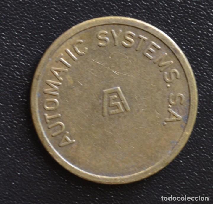 Monedas locales: FICHA - JETON - TOKEN - AUTOMATIC SYSTEMS - Foto 1