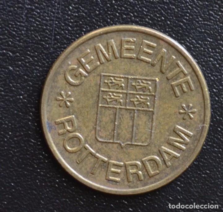 Monedas locales: FICHA - JETON - TOKEN - GEMENTE ROTTERDAM - Foto 1