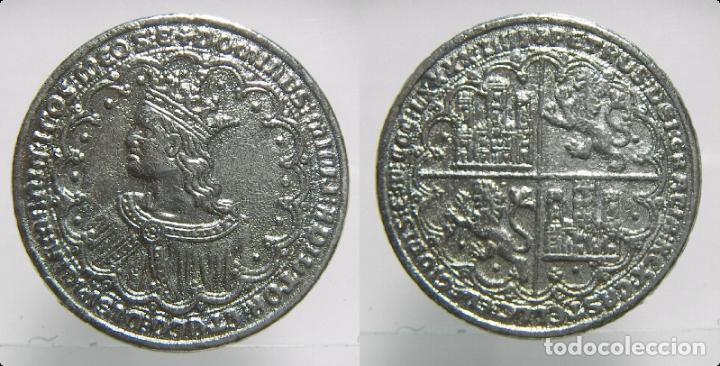 Monete locali: MONEDA PESA O FICHA DE JUEGO pesa 35,10 gr y 8mm de grueso