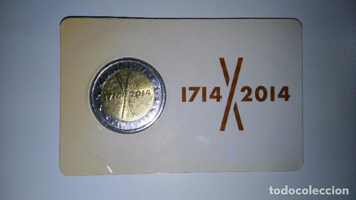 Monedas locales: PRUEBA MONEDA DE 2 DE CATALUNYA 2014 + 2015 - Foto 3