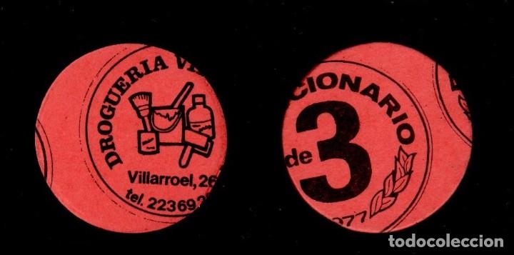 Monnaies locales: FM- 108 VARIEDAD TROQUELADO MUY DESPLAZADO - VALE MONEDA de 3 Pta emitido el  a&ntilde;o 1977 ante la falta